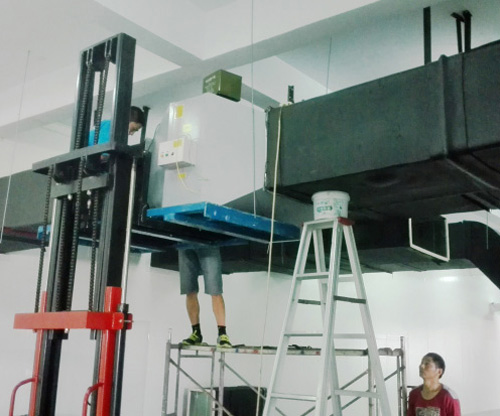 周口送风主管道杀菌消毒装置